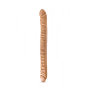 Dr skin 18inch double dildo mocha