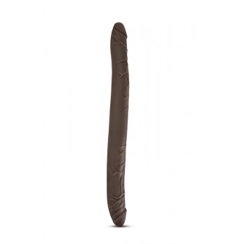 Dr. skin 16inch double dildo chocolate