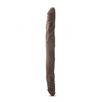 Dr skin 14inch double dildo chocolate