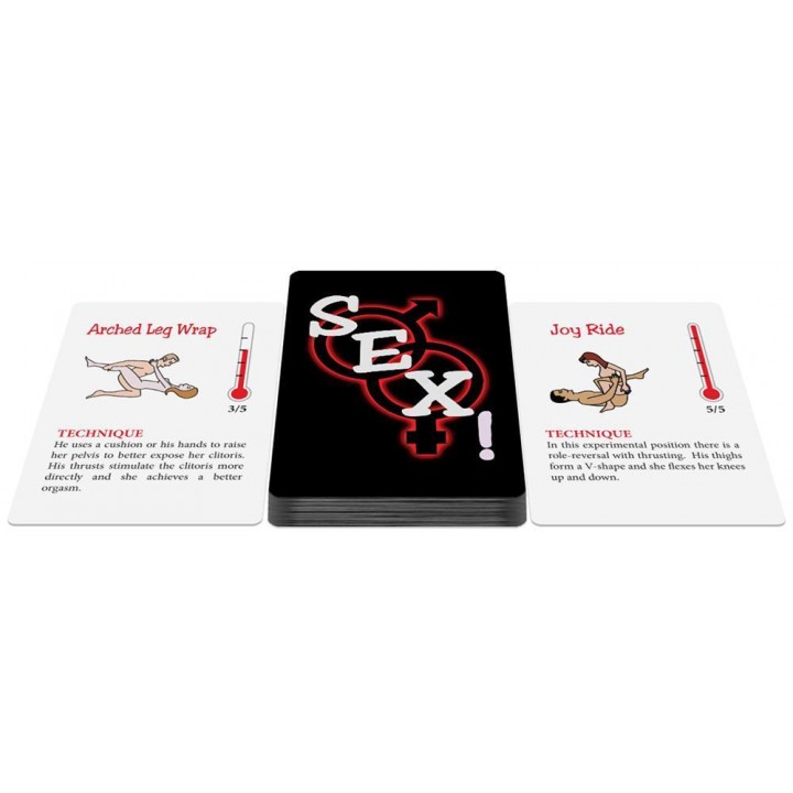 A YEAR OF SEX! SEXUAL POSITION CARDS - Kheper Games