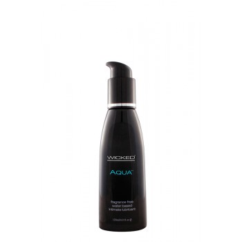 Ūdens bāzes lubrikants Wicked Aqua, 120 ml