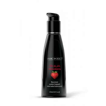 Lubrikants Aqua Strawberry Wicked, 120ml