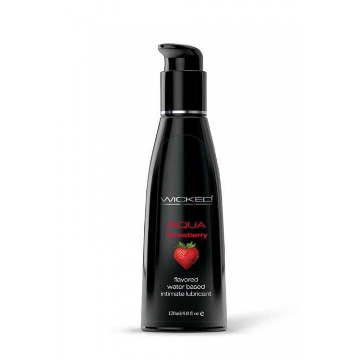 Lubrikants Aqua Strawberry Wicked, 120ml