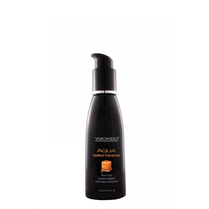 Vandens pagrindo lubrikantas Wicked Aqua Salted Caramel, 120ml
