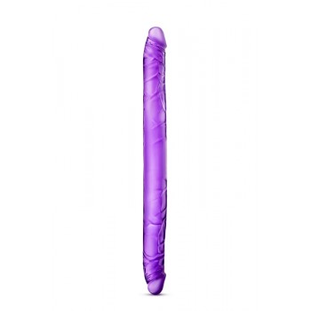 B yours 16inch double dildo purple