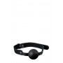 Gp solid silicone ball gag black